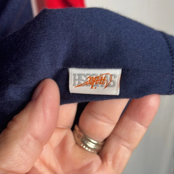 Nike Navy/Red New York Giants Classic Arc Raglan Tri-Blend Long Sleeve SZ XL - Picture 6 of 12